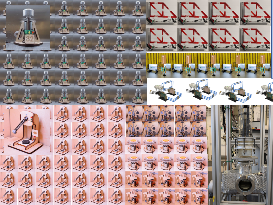 image of lots of remote lab experiments